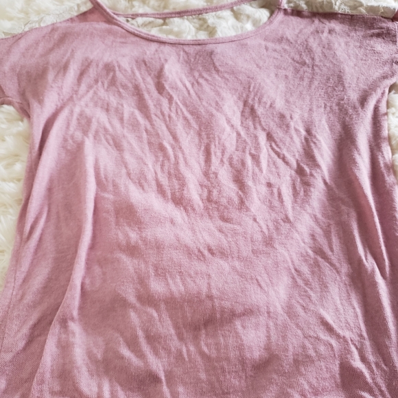 Pink Longsleeve with White Mesh - Picture 2 of 3